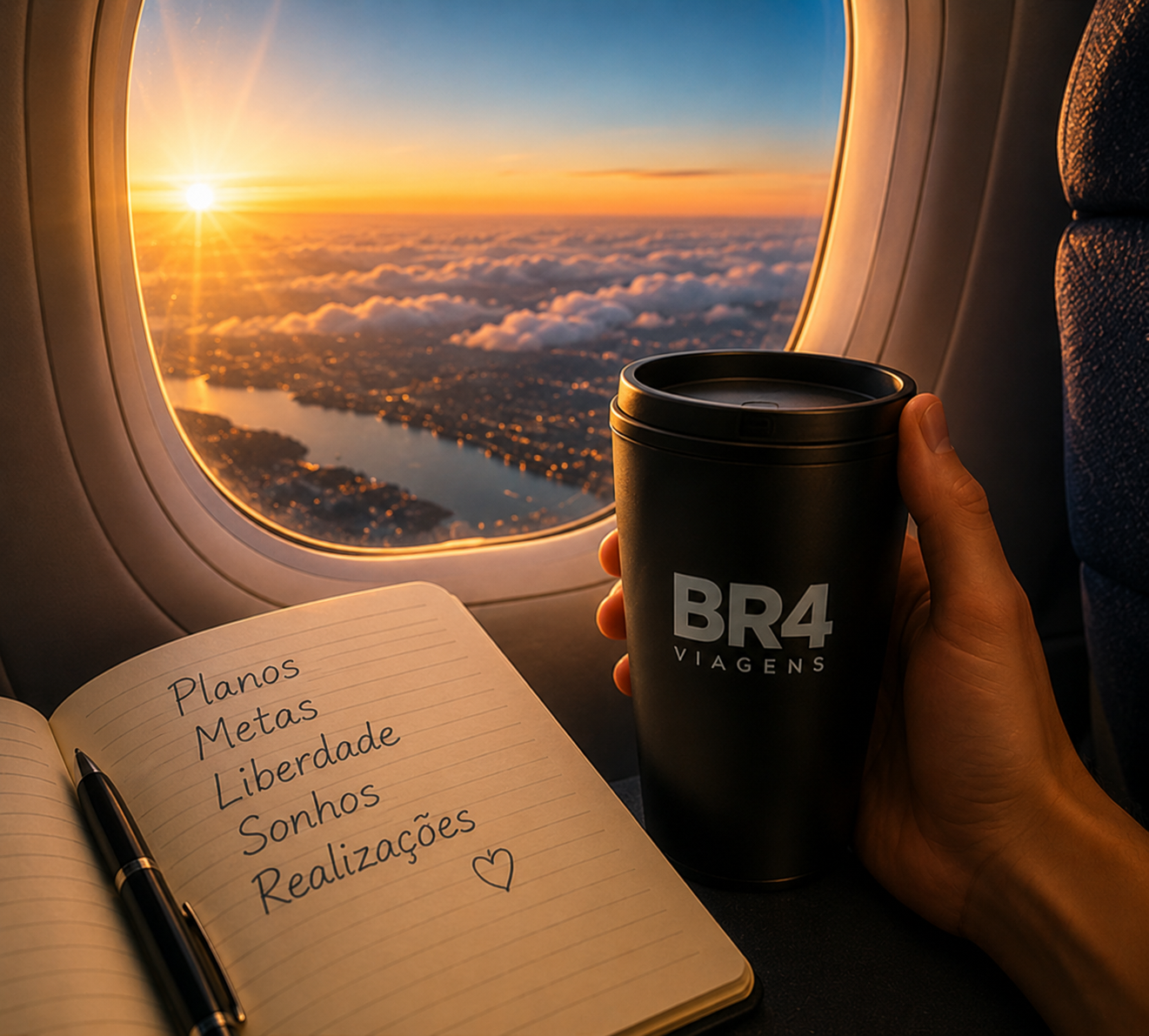 Planos, metas, liberdade, sonhos e realizações